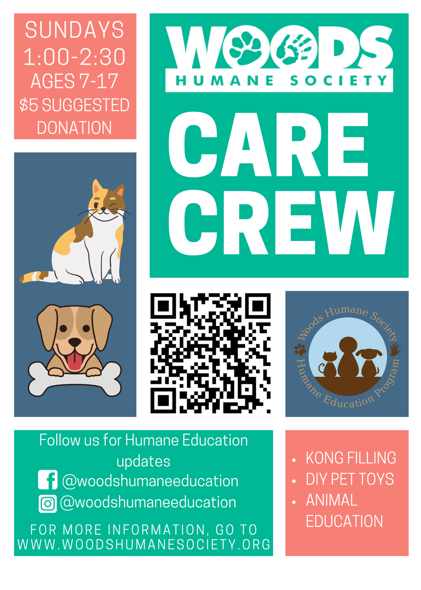 Upcoming Events - Woods Humane Society