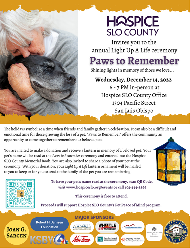 Paws to Remember Event